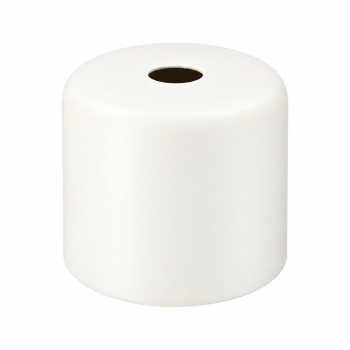 Short E27 lampshade holder Ø42 × 37 mm in three finishes