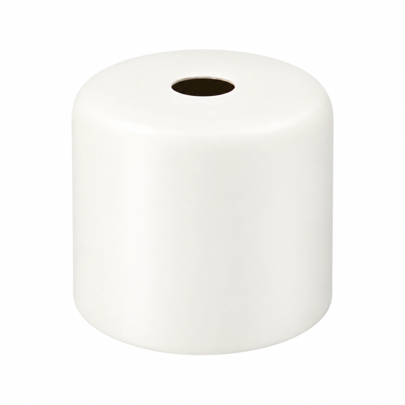 Short E27 lampshade holder Ø42 × 37 mm in three finishes