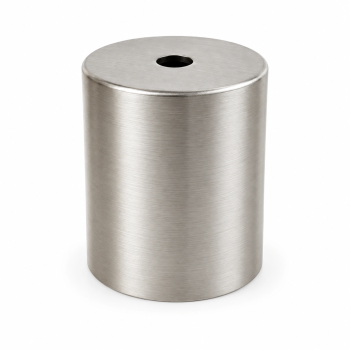 Complete E27 aluminum lampshade Ø52 × 60 mm with four finishes