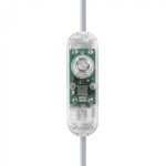 Universal dimmer with rotary control for LED and incandescent table lamps