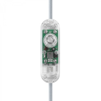 Universal dimmer with rotary control for LED and incandescent table lamps