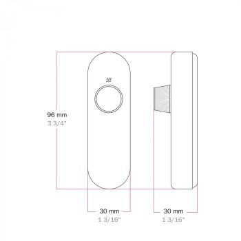 Universal dimmer with rotary control for LED and incandescent table lamps