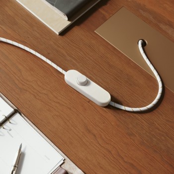 Universal dimmer with rotary control for LED and incandescent table lamps
