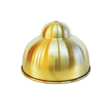 Brass lampshade 170mm high x 250mm diameter