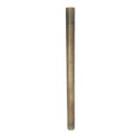 Old gold tube without thread, 12mm in diameter and 200mm long