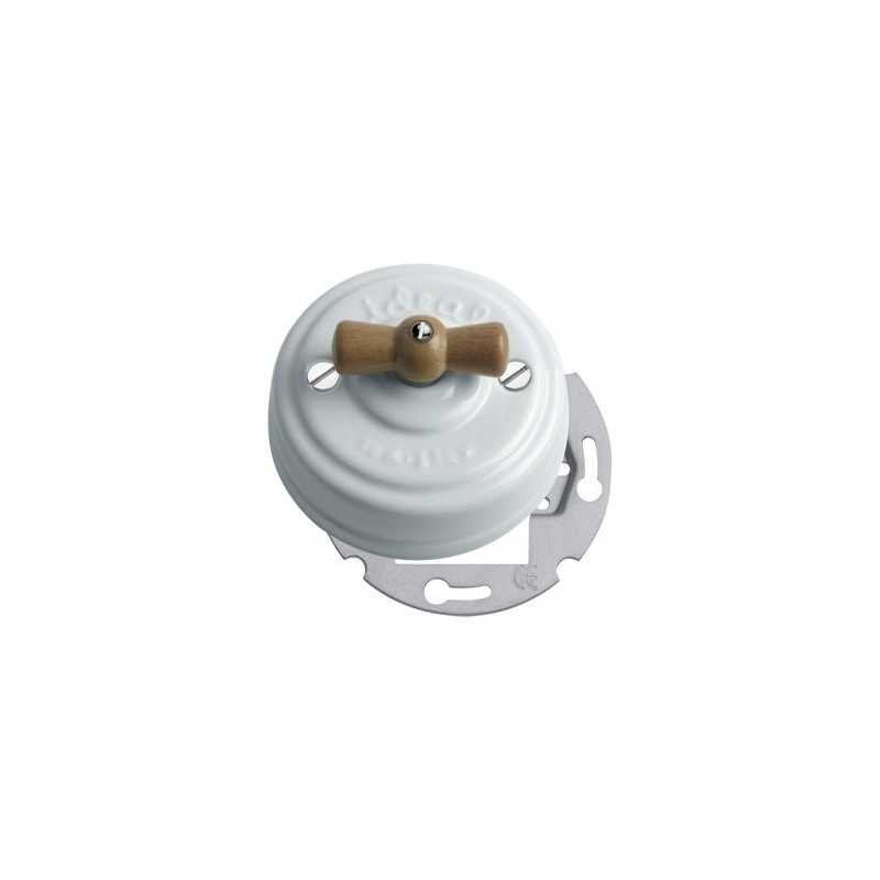 Porcelain mechanism for recessed installation and light wood loop