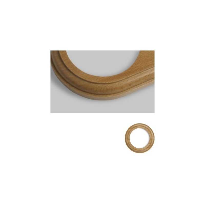 Simple round light wood embedded mechanisms.