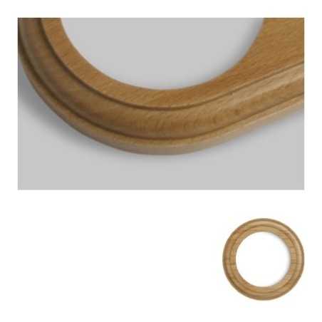 Simple round light wood embedded mechanisms.