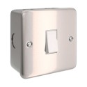 Single wall switch for decorative flexible tube
