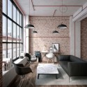 Single wall switch for decorative flexible tube