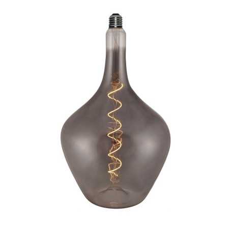 Smoked LED bulb with drop filament 5W E27 dimmable 2000K