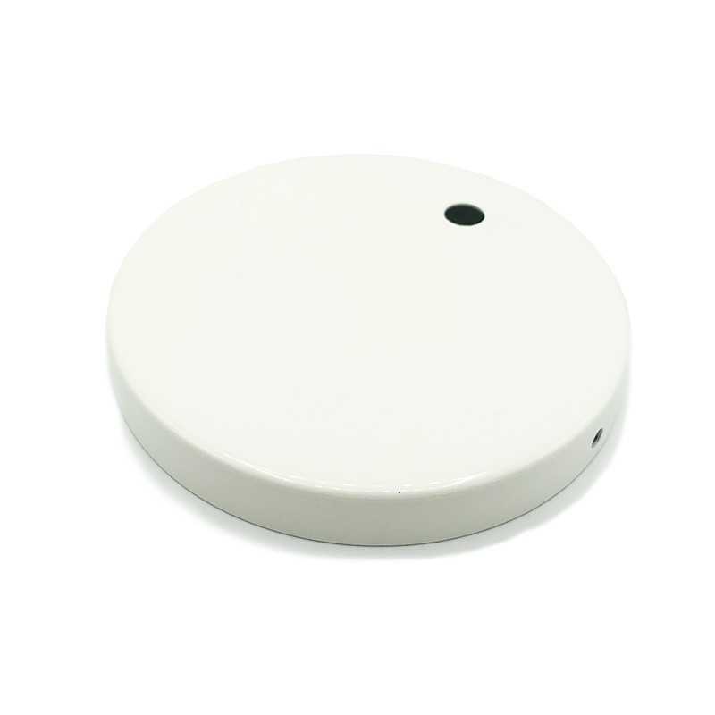 Wall sconce base in white color, 120mm.