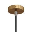 Satin metal ceiling support 83mm diameter