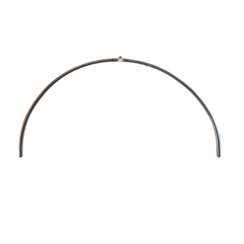 Frame in the shape of an arch tube, 12mm and 800mm x 400mm, made of iron.