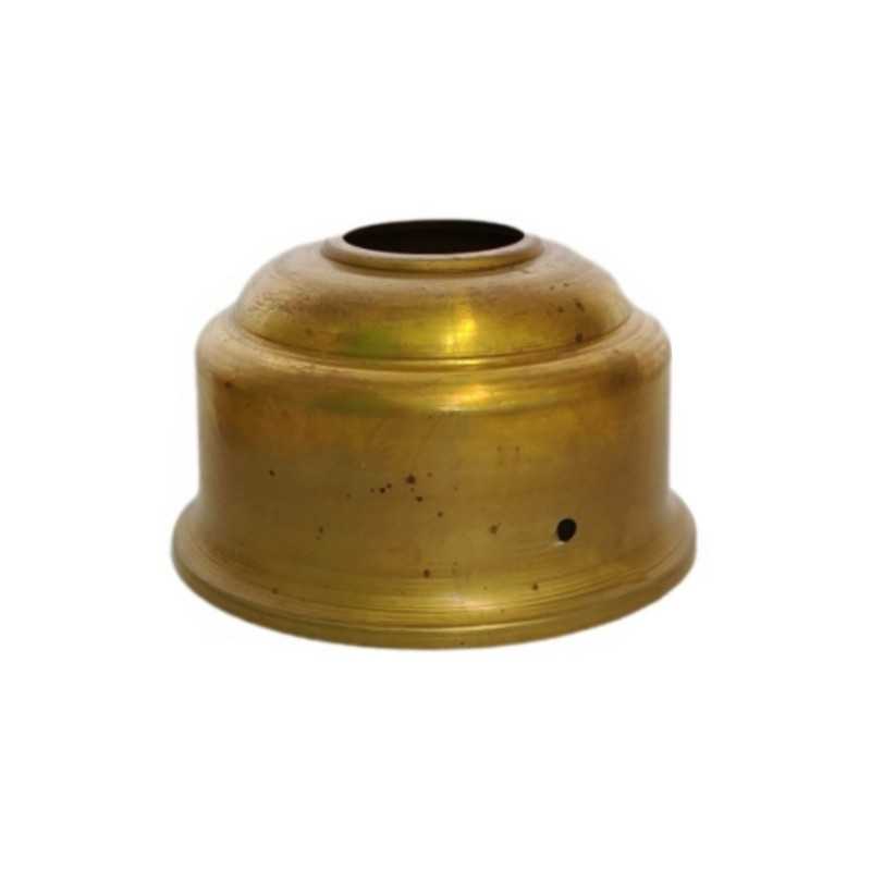 Brass support 120mm x 70mm for E27 lamp holder