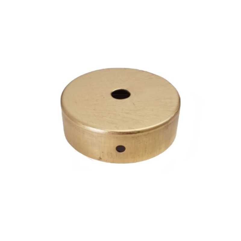 Brass support 65mm x 20mm diameter and one outlet