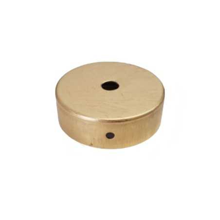 Brass support 65mm x 20mm diameter and one outlet