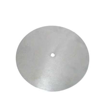 Raw iron discs with a thickness of 1mm and a 10mm hole.
