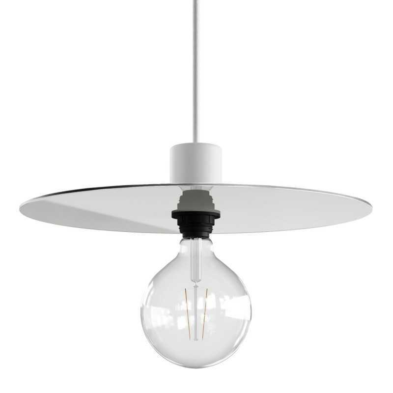 Industrial style white plate 200mm x 40mm