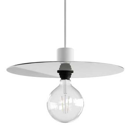 Industrial style white plate 200mm x 40mm