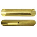 Brass tube mitered 290mm wide x 60mm diameter