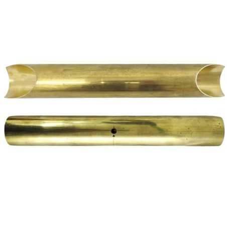 Brass tube mitered 400mm width x 60mm diameter
