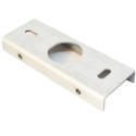 Wall support for raw iron wall lamp 90mm x 36mm