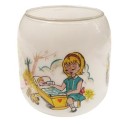 Authentic 1960s tulip 85mm x 80mm diameter and 43mm mouth