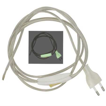 200 cm phosphorescent connection with plug and switch
