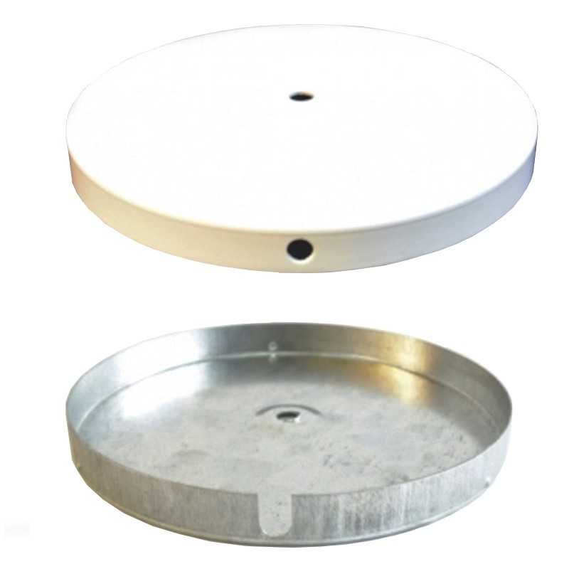 White base for lamps 140mm x 20mm