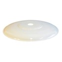 Classic style white 410mm plate screen