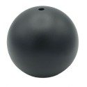 Industrial style black and gold ball lampshade 120mm
