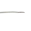 Single-core transparent Teflon cable section 1 x 0