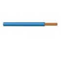 Blue single-core flexible cable section 1 x 0.75 mm2