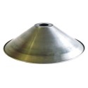 Bell shade of raw iron 110mm high x 460mm diameter