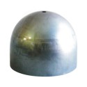 Bell shade of raw iron 130mm high x 160mm diameter