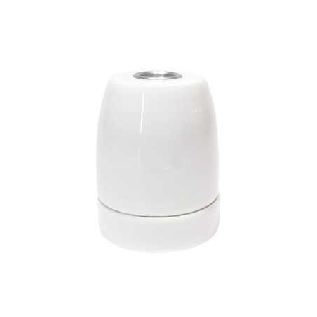 E27 porcelain lamp holder smooth body – Lighting DIY
