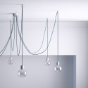 Ceiling decentralising hook for fabric cable | LIGHTING DIY