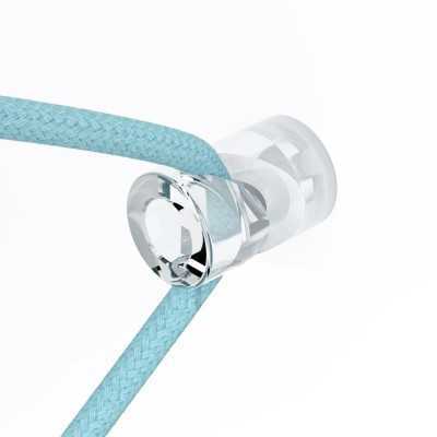 V-shaped wooden hook for fabric cable | LIGHTING DIY