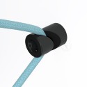 V-shaped wooden hook for fabric cable | LIGHTING DIY