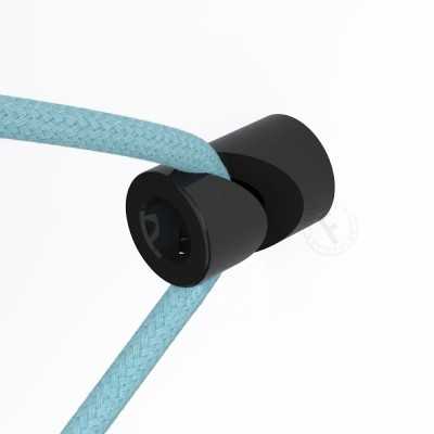 V-shaped wooden hook for fabric cable | LIGHTING DIY