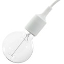 Smooth body E27 silicone lamp holder