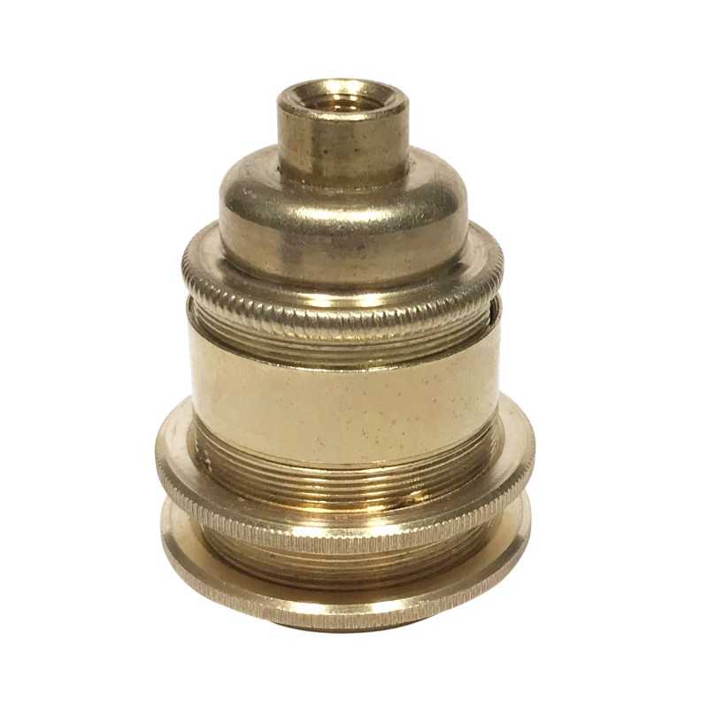 E27 English metal lamp holder double rings | Lighting DIY