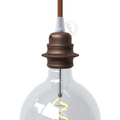 E27 metal decorative lamp holder double rings | Lighting DIY