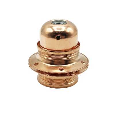 E27 metal decorative lamp holder double rings | Lighting DIY
