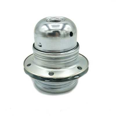 E27 metal decorative lamp holder double rings | Lighting DIY