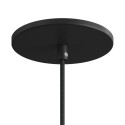 White metal support, 126mm diameter flush
