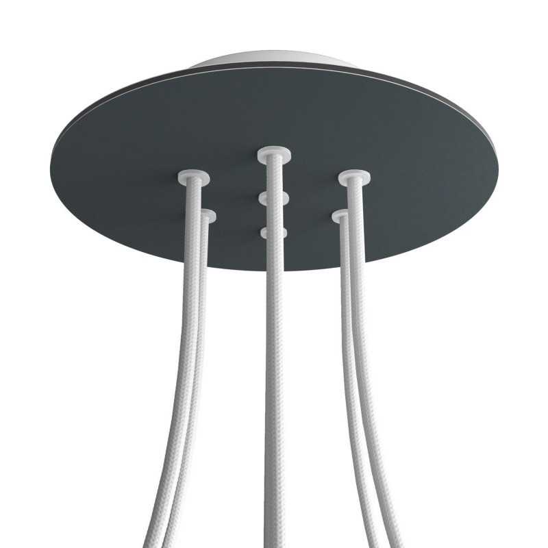 Round ceiling rose 200 mm with 7 holes | LIGHTING DIY