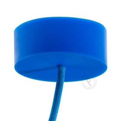 Silicone rosette in beige ocher color