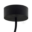 Silicone rosette in beige ocher color